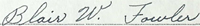 signature