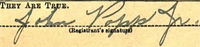 signature