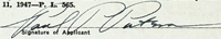signature